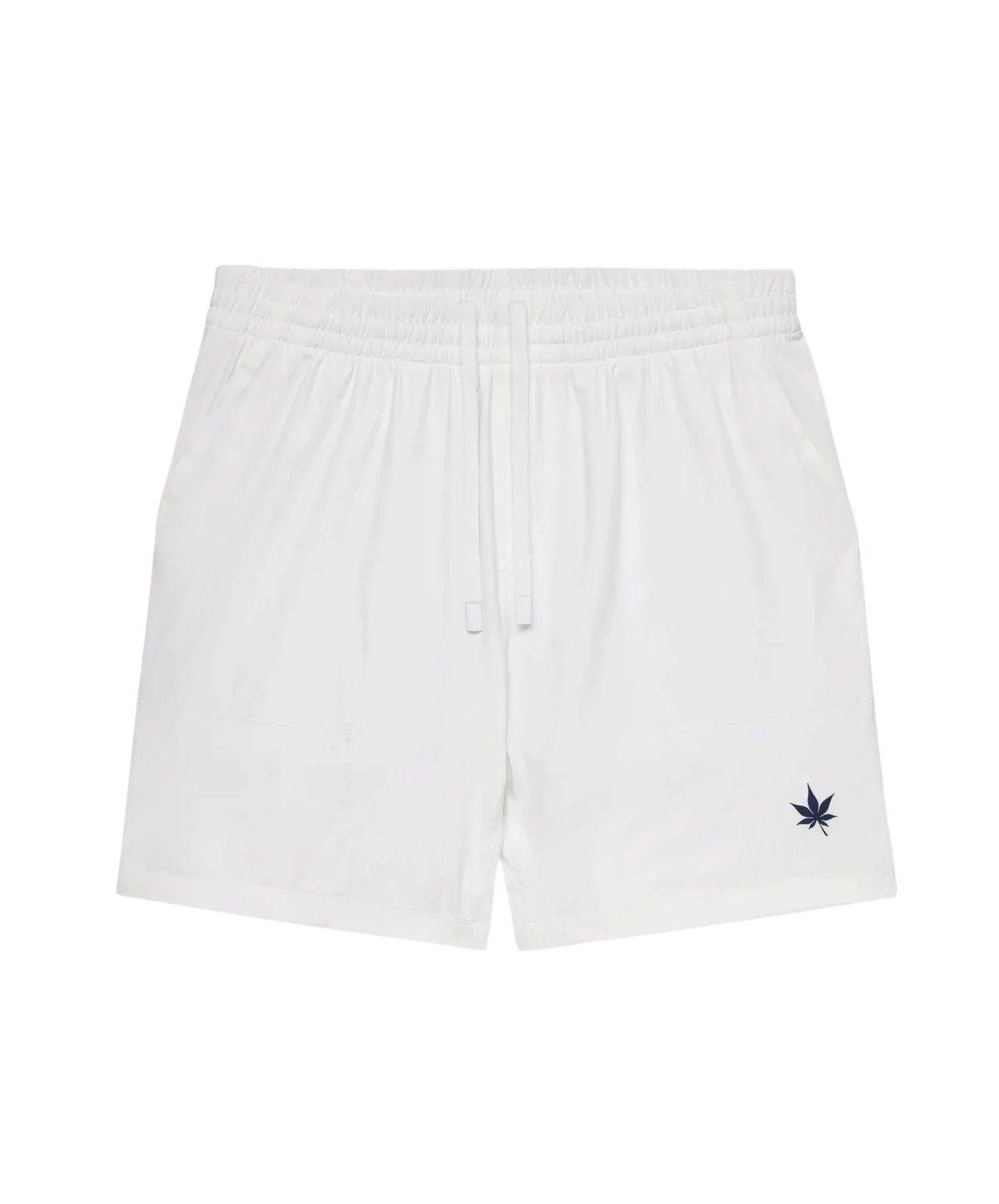 Boast Men's Peak Performance 2 In 1 Short - White/Navy - WHITE/NAVY
